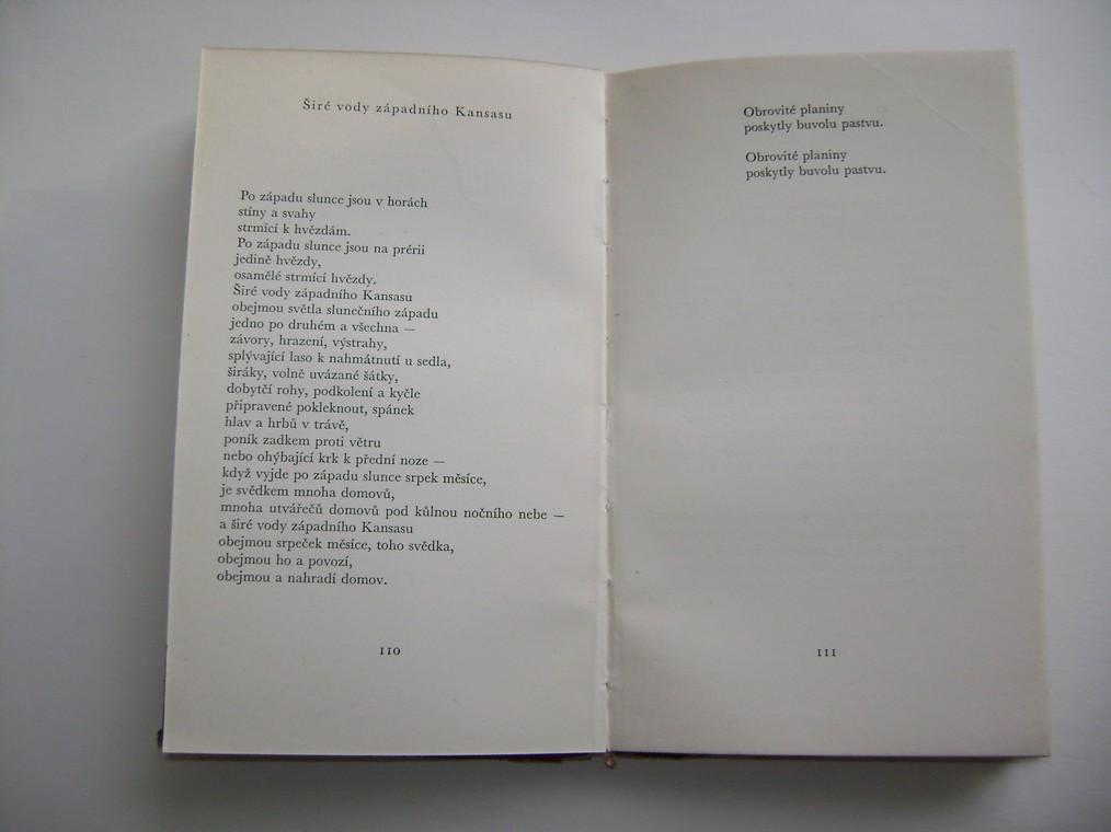 Carl Sandburg: DOBRÃ JITRO, AMERIKO (SNKLHU 1959, 1. vyd.)
