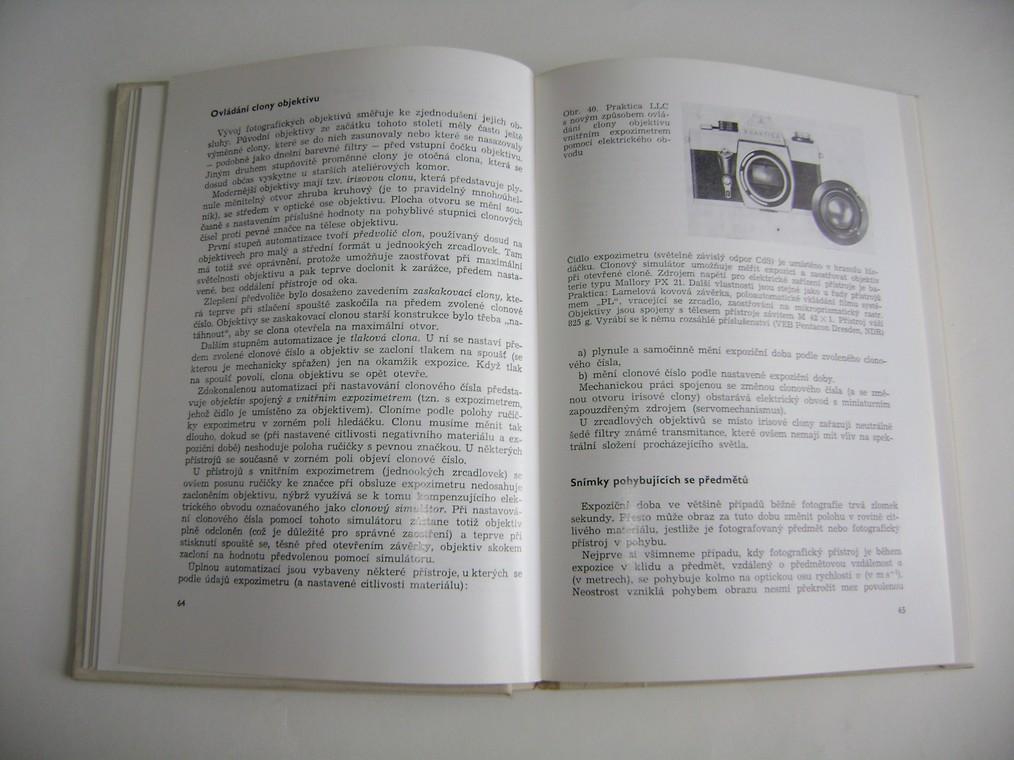 E. HruÅ¡ka: PRAKTICKÃ ÄERNOBÃLÃ FOTOGRAFIE (SNTL 1976, kniha bez pÅebalu)