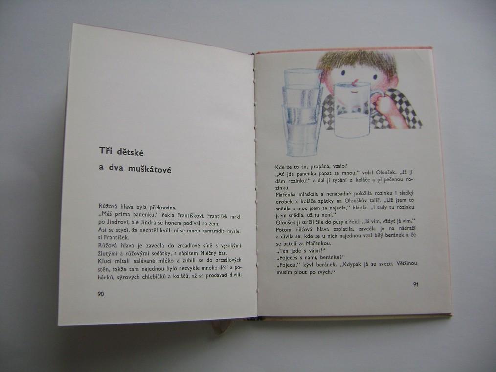 Olga HejnÃ¡: KOUZELNÃK MAÅENKA (edice JiskÅiÄky 1965, ilustrace)