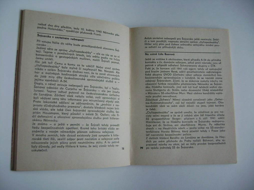 ÄestmÃ­r Amort, I. M. JedliÄka: TAJEMSTVÃ VYZVÄDAÄE A-54 (Magnet Ä. 2/1965)