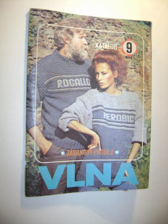 VLNAP Nejdek - ZÃ¡silkovÃ½ katalog Ä. 9/1986 - vzorky vlna