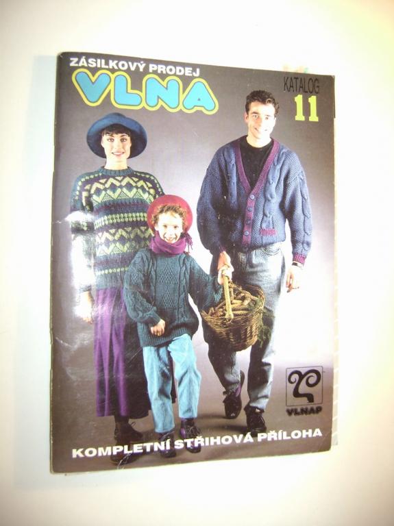 VLNAP Nejdek - ZÃ¡silkovÃ½ katalog Ä. 11/1992 - vzorky vlna