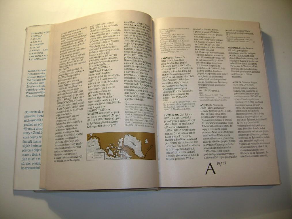 Ivan Hrbek: ABC CESTOVATELÅ®, MOÅEPLAVCÅ®, OBJEVITELÅ® (vyd. 1979, encyklopedie, historie)