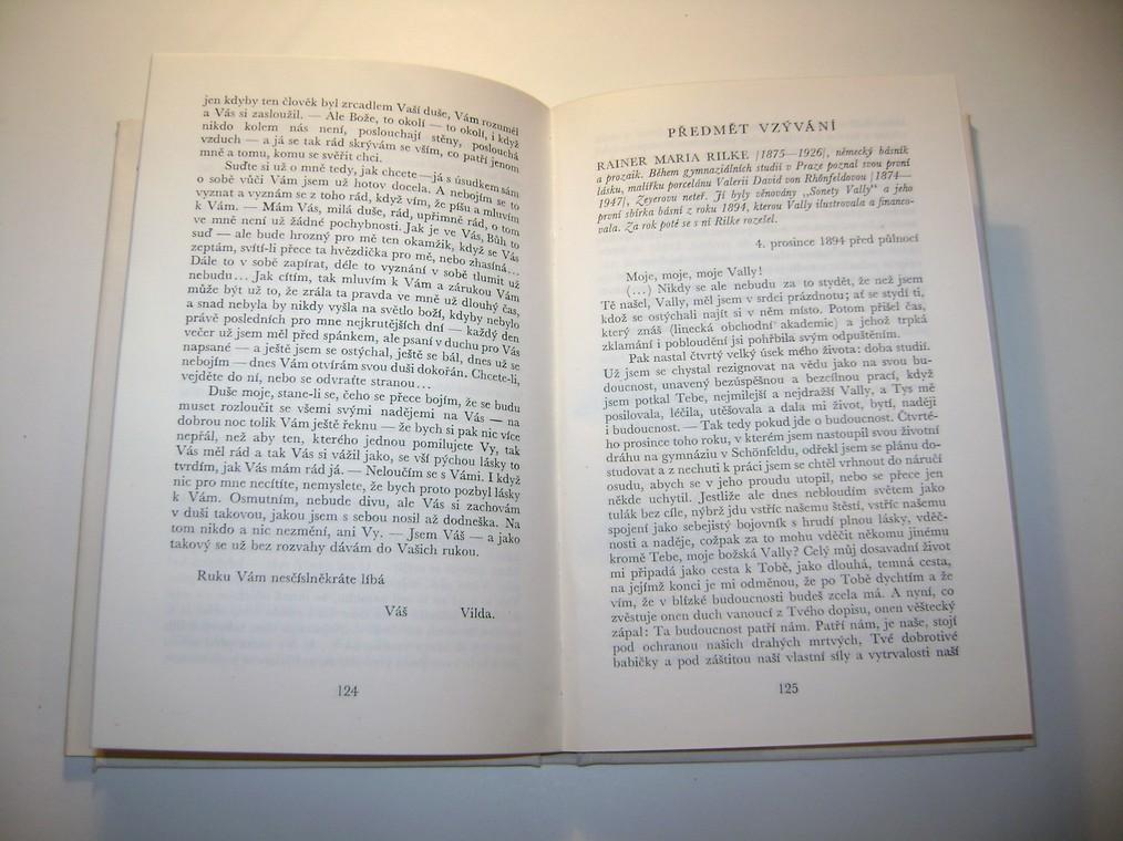 VYZNÃNÃ LÃSKY antologie milostnÃ½ch dopisÅ¯ (vyd. 1981, uspoÅÃ¡dala Jaroslava JiskrovÃ¡)
