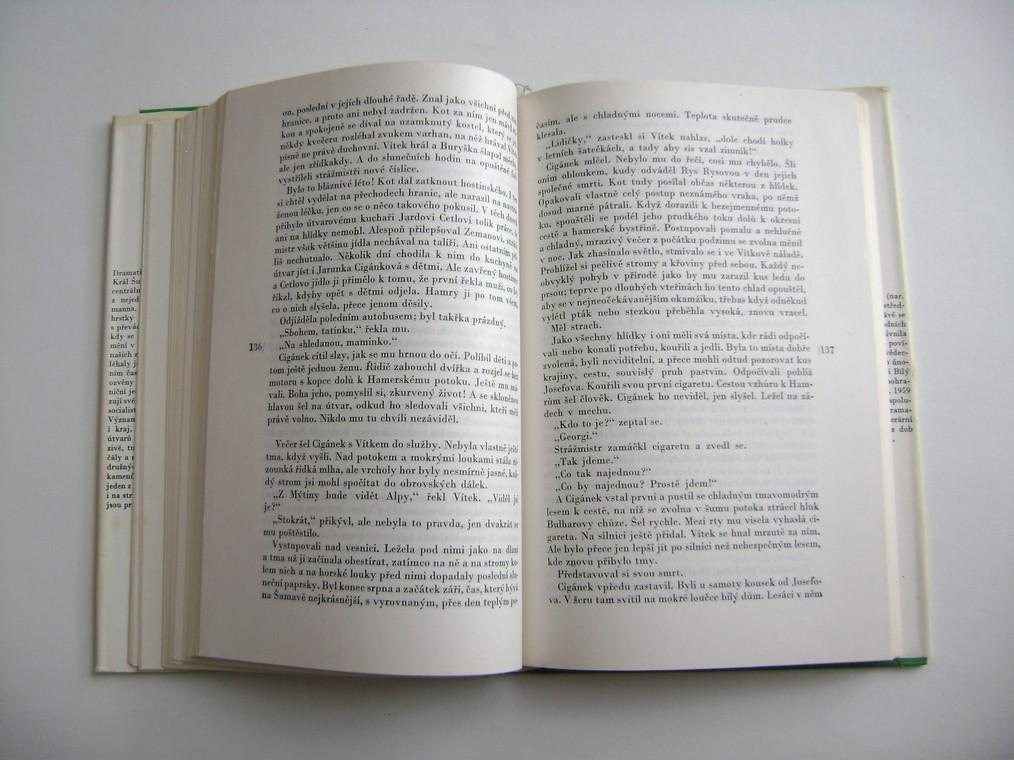 Rudolf KalÄÃ­k: KRÃL Å UMAVY a HRANIÄNÃ KAMENY (vyd. 1974)