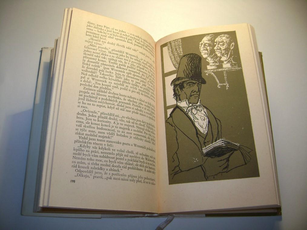 Charles Dickens: NADÄJNÃ VYHLÃDKY (vyd. 1965, il. Miroslav VÃ¡Å¡a)