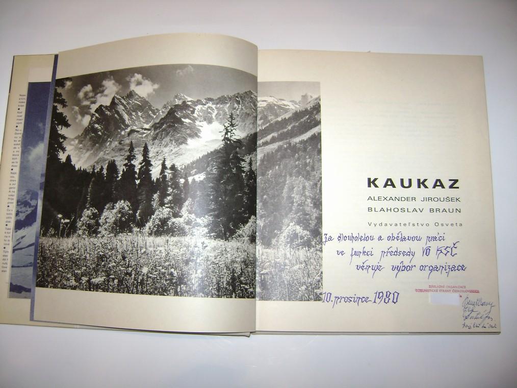 A. JirouÅ¡ek, B. Braun: KAUKAZ (1980, obrazovÃ¡, Kavkaz) (A)