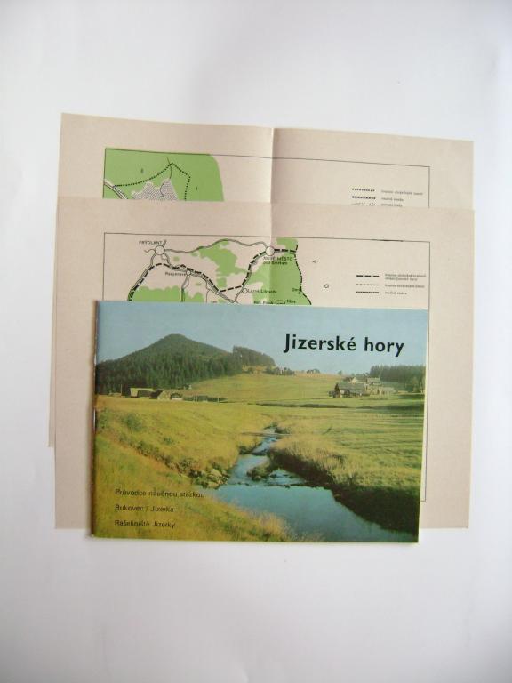 JIZERSKÃ HORY prÅ¯vodce nauÄnou stezkou 1973, Bukovec, Jizerka, RaÅ¡eliniÅ¡tÄ Jizerky (A)