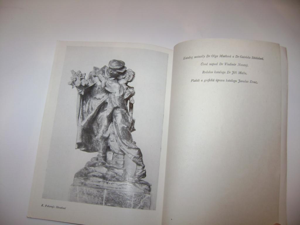 SbÃ­rka ÄeskÃ©ho sochaÅstvÃ­ zÃ¡mek Zbraslav - katalog Orbis 1955 (A)