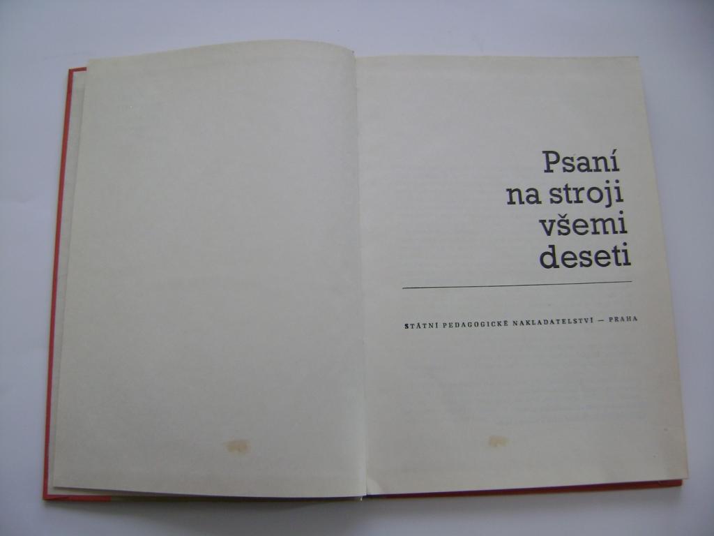 PSANÃ NA STROJI VÅ EMI DESETI (1964) (A)