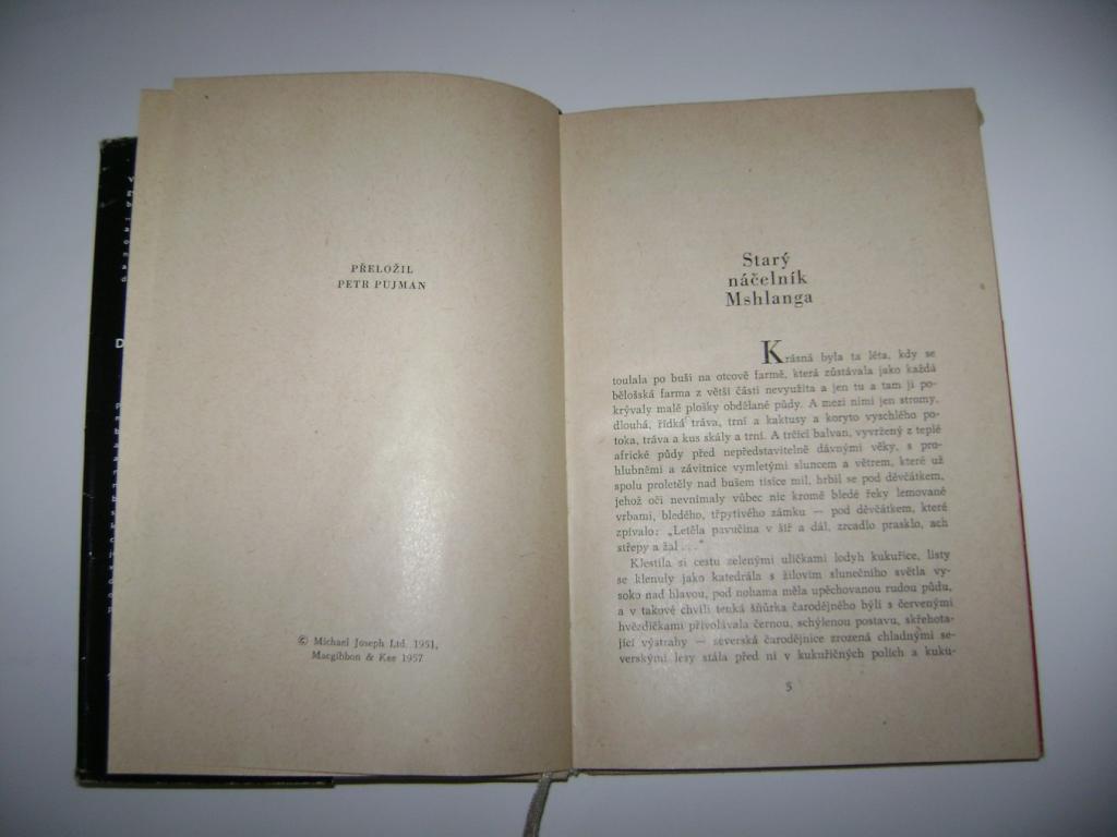 Doris LessingovÃ¡: AFRICKÃ POVÃDKY (1961) (A)