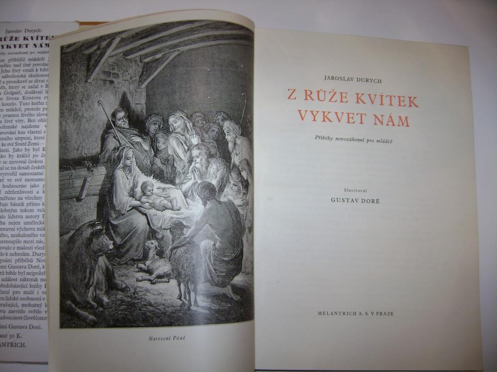 Jaroslav Durych: Z RÅ®Å½E KVÃTEK VYKVET NÃM (1939, ilustr.) (A)