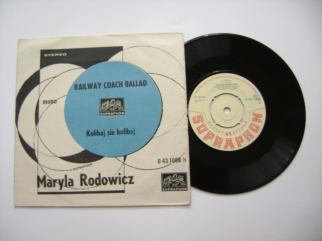 SP 1970 Maryla Rodowicz: Kolibaj sie kolibaj, Railway coach ballad (A55)