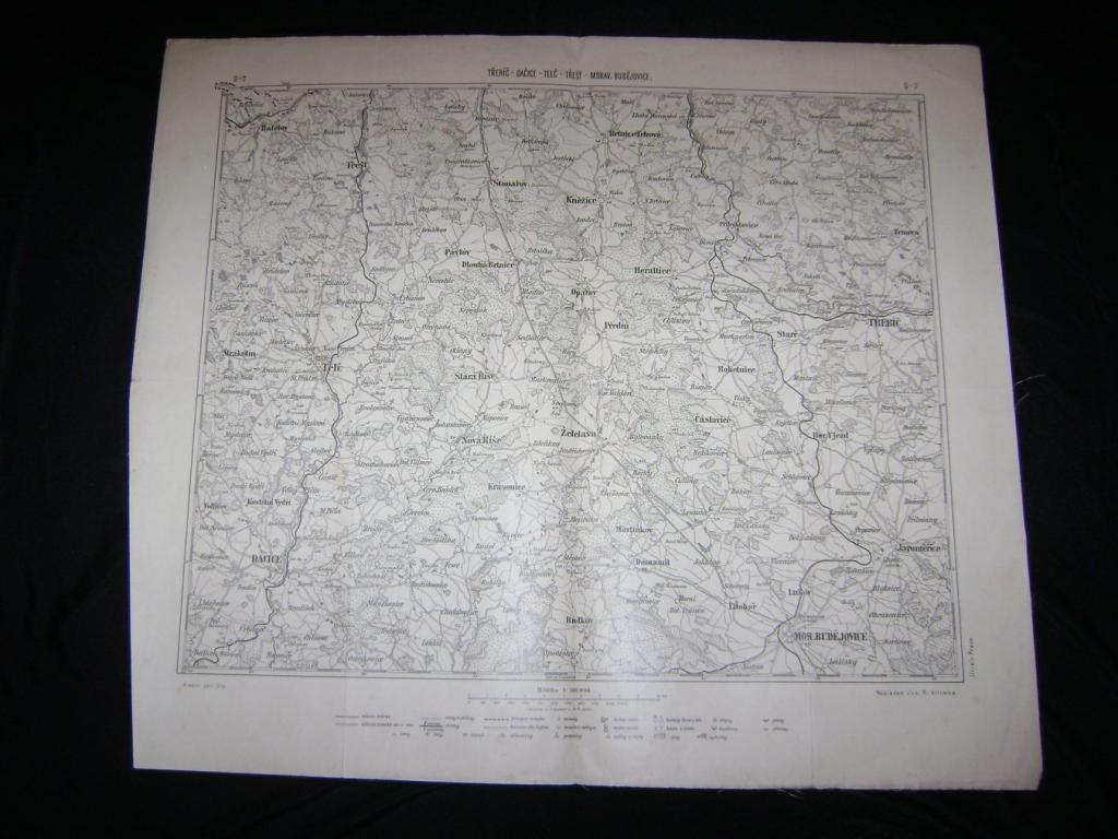 TÅebÃ­Ä DaÄice TelÄ TÅeÅ¡Å¥ MoravskÃ© BudÄjovice - VilÃ­mkova mapa (A)