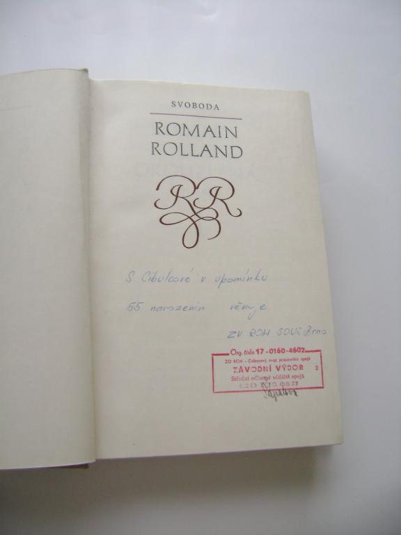 Romain Roland: OKOUZLENÃ DUÅ E (1978, 2 dÃ­ly) (A)