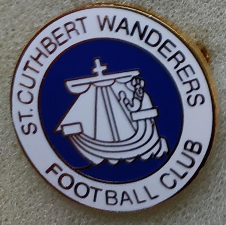 Skotský St. Cuthbert Wanderers FC, smaltovaný, brooch pin — koupit na