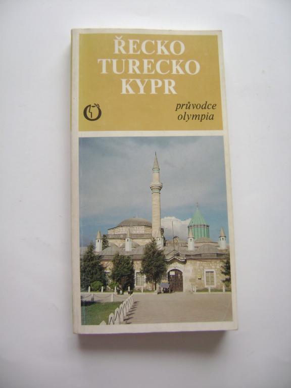 Åecko, Turecko, Kypr - prÅ¯vodce Olympia, mapka (1990) (A)