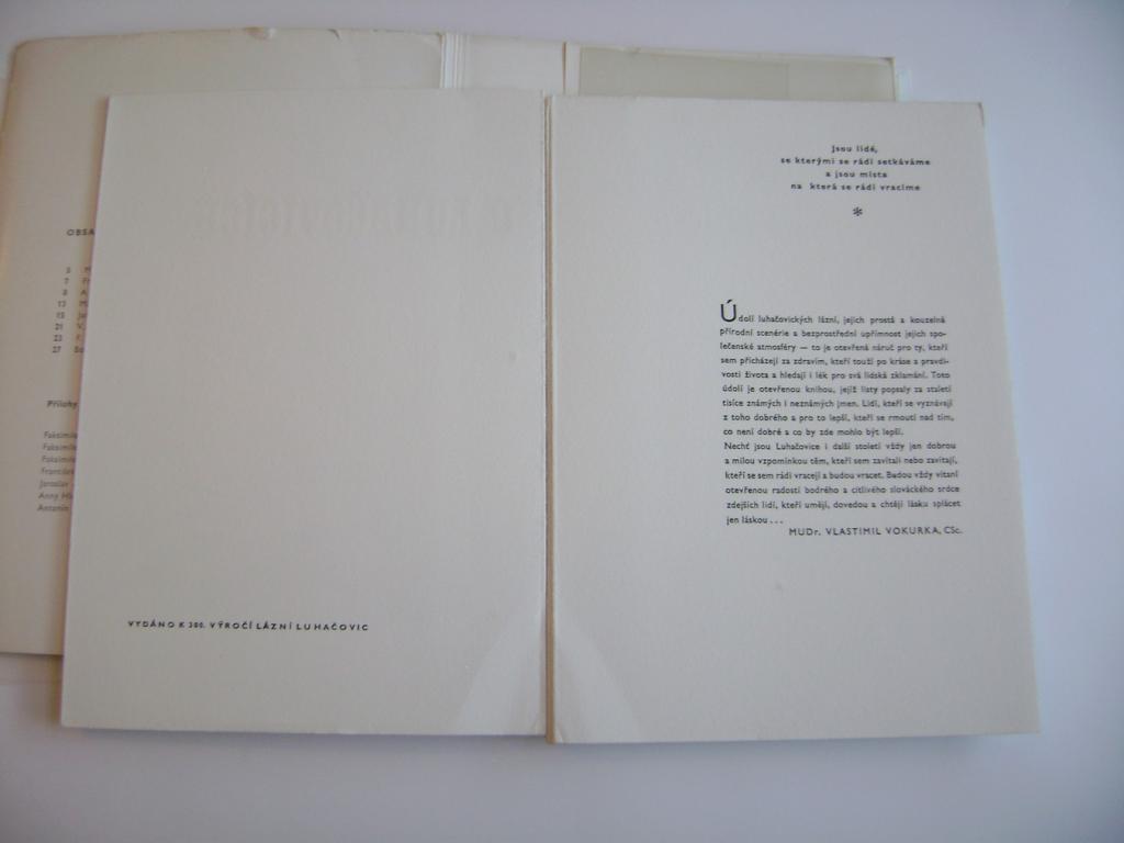 ÄtenÃ­ o LuhaÄovicÃ­ch - pÅÃ­leÅ¾itostnÃ½ tisk (1969) (A)