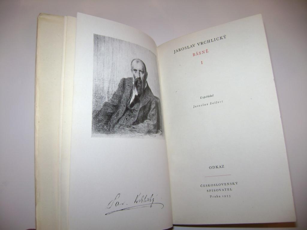 Jaroslav VrchlickÃ½: BÃSNÄ (1953) (A)