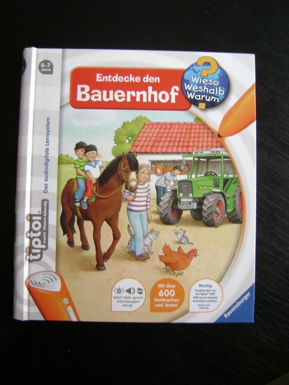 Entdecke den BAUERNHOF - Objevte farmu - leporelo pro děti 4-7 roků