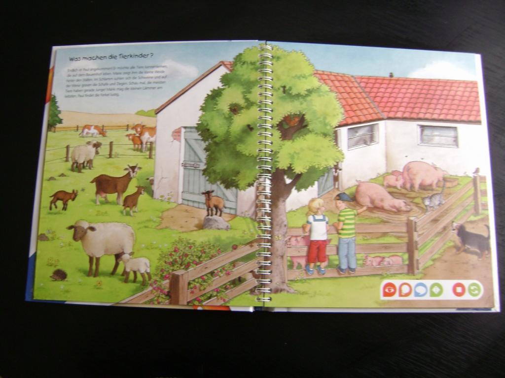 Entdecke den BAUERNHOF - Objevte farmu - leporelo pro děti 4-7 roků