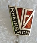 německý VfL Rheinbach, smaltovaný, stick pin, 12 x 12 mm
