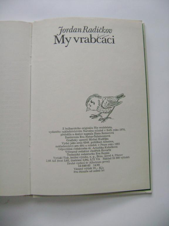 Jordan Radičkov: My vrabčáci (1982) (A)