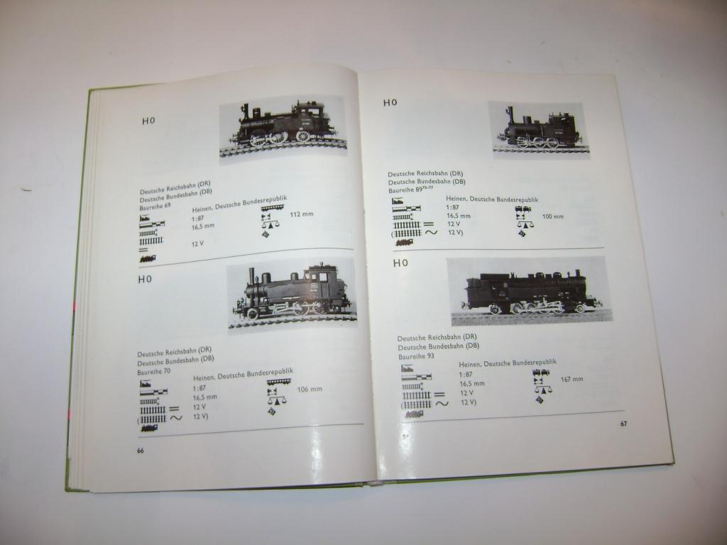 Gerlach: MODELLBAHN-TRIEBFAHRZEUGE - typy lokomotiv (1967) (A)
