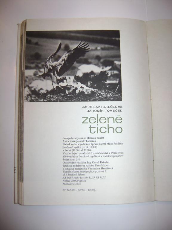 J. Holeček, J. Tomeček: Zelené ticho (1980) (A)