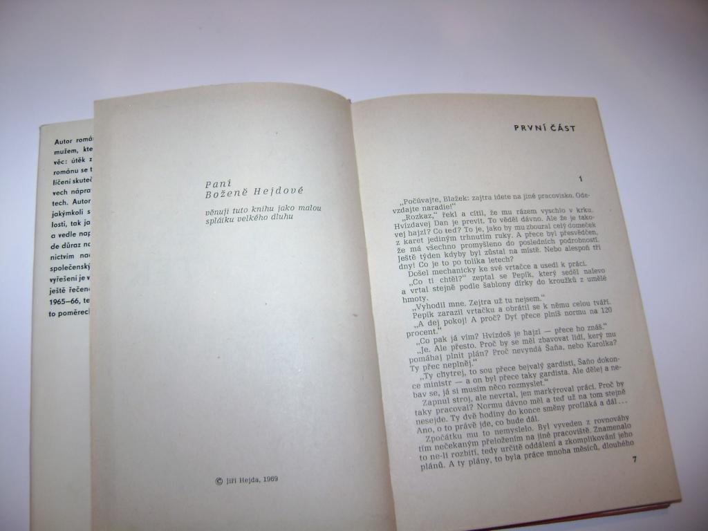 Jiří Hejda: Útěk (1969) (A)