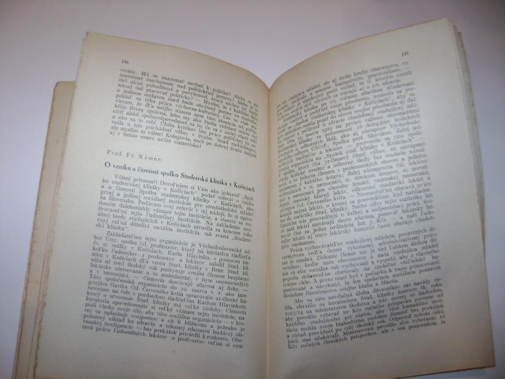 Zpráva o 1. pracovním sjezdu profesorů ze Slovenska Lubochňa 1925 (A)