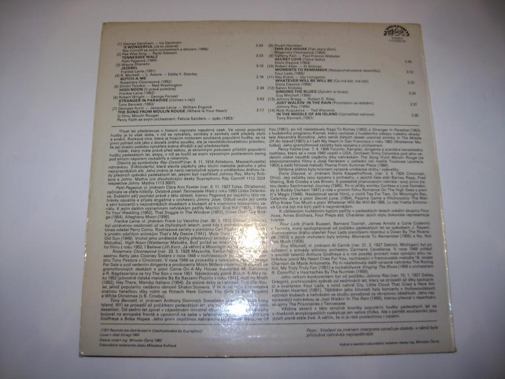 LP Galérie zlatých desek (1983) Doris Day, Ray Connif... (A)