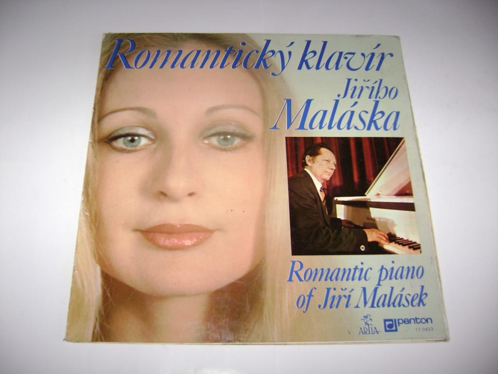 LP Romantický klavír Jiřího Maláska (1976) (A)