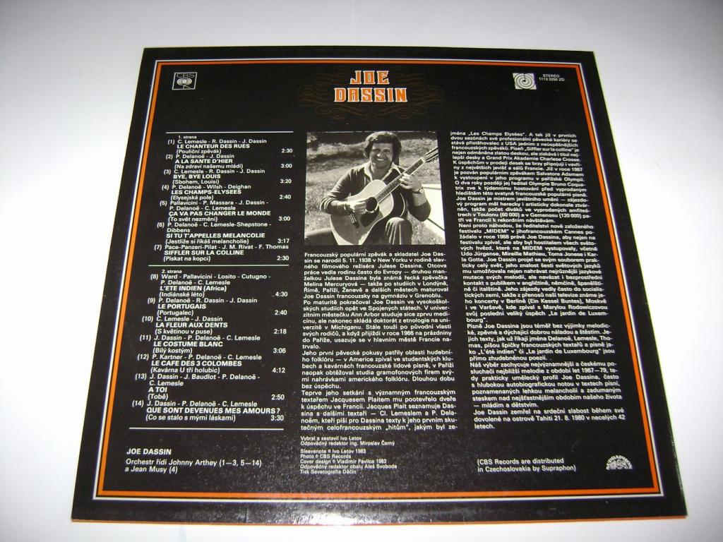 LP Joe Dassin (1983) (A)