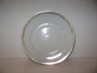 3) Starý porcelánový talíř zlacený Pirkenhammer  (S)