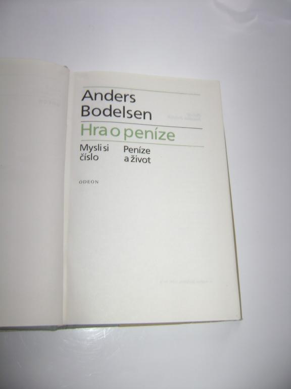Anders Bodelsen: Hra o peníze (1984) (A)