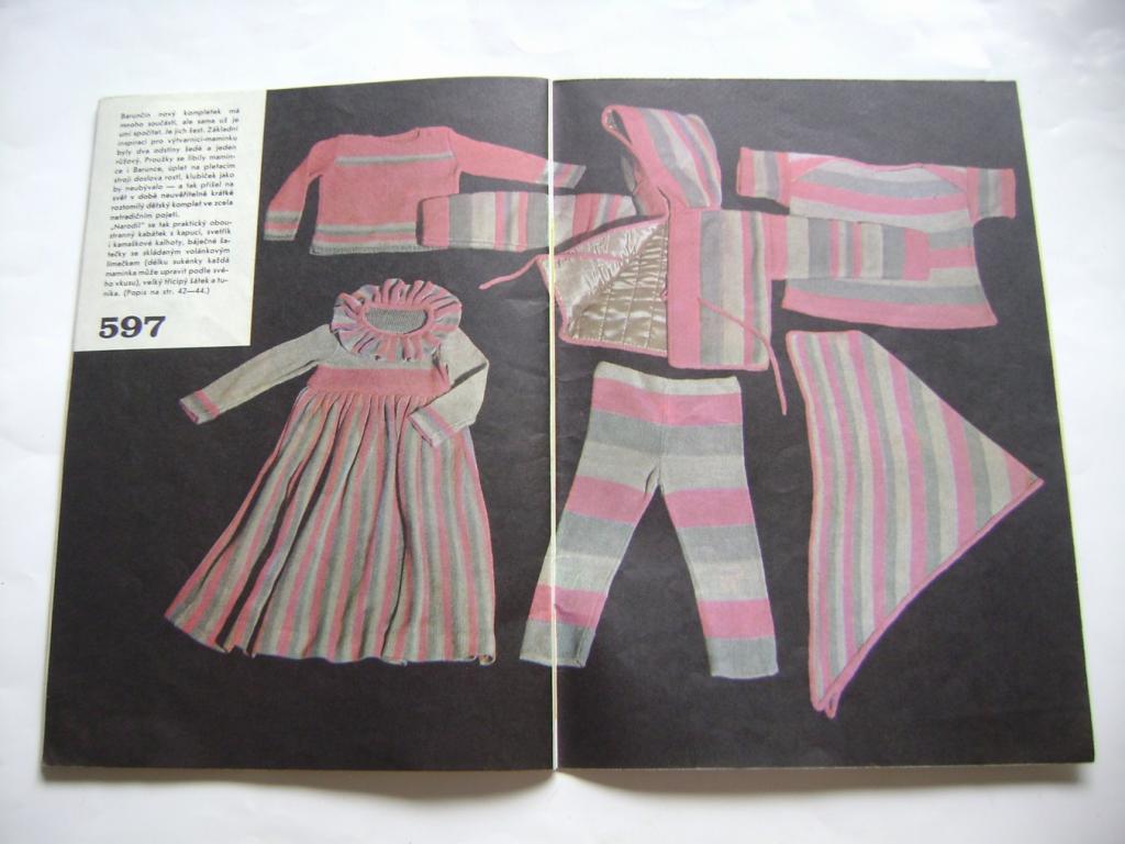 Pletená móda - DANA z r. 1983 (A)