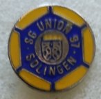 německá 2. soutěž: SG Union 97 Solingen, smaltovaný, stick pin, 11 mm