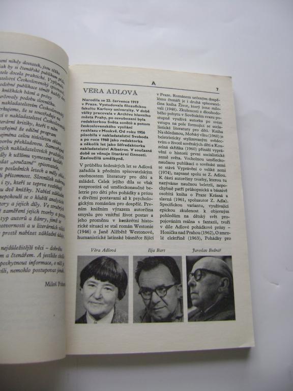 Petr Bílek: 175 autorů (1982, prozaici, básníci) (A)