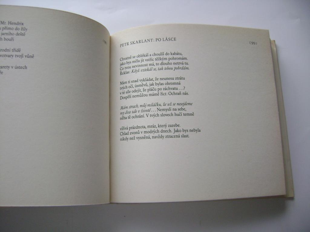 Slovník lásky (1980, poezie) (A)