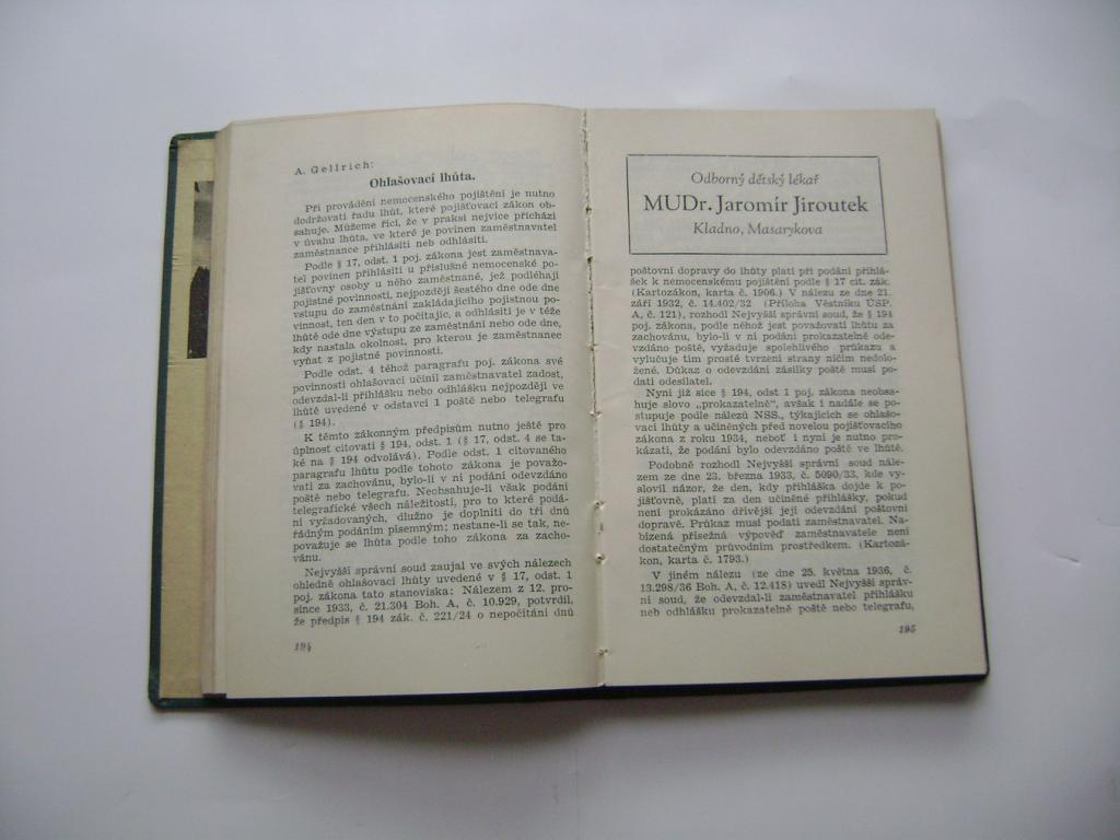 Ročenka sociálně pojišťovacích a zdravotních ústavů 1940 (A)