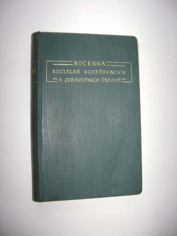 Ročenka sociálně pojišťovacích a zdravotních ústavů 1940 (A)