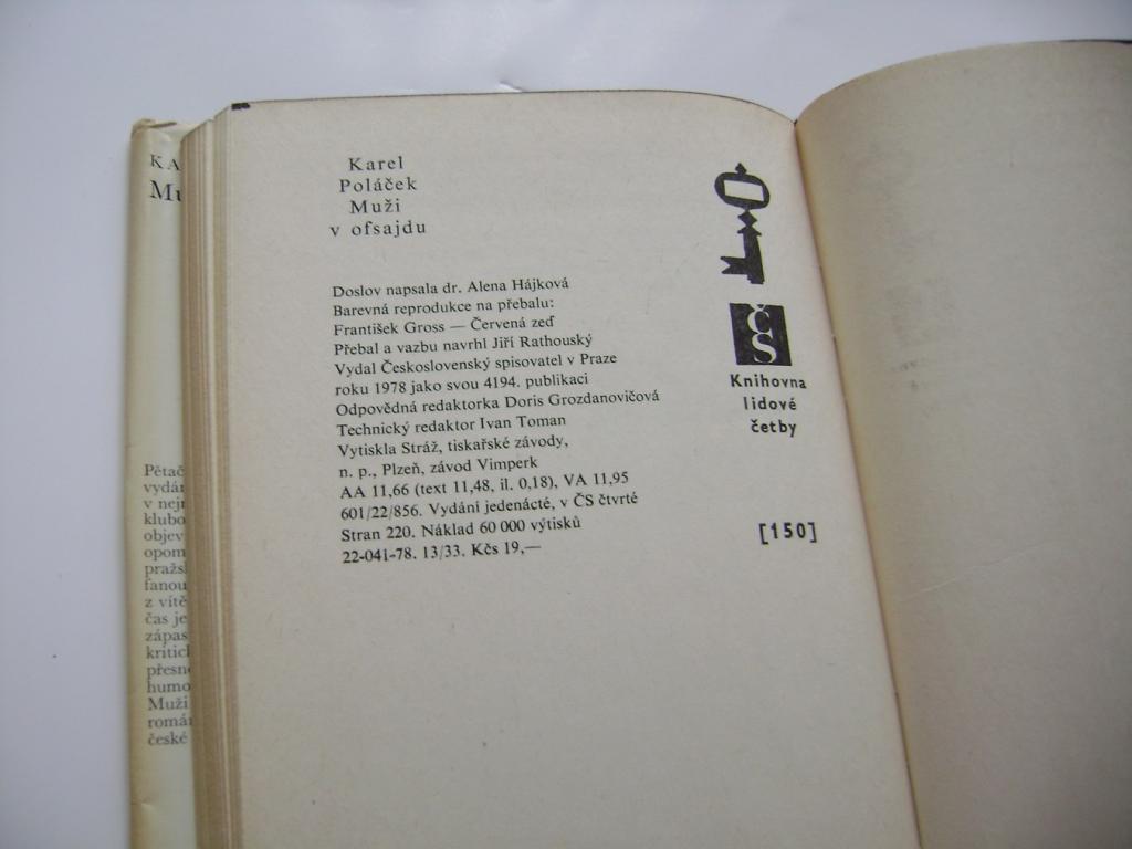 Karel Poláček: Muži v ofsajdu (1978) (A)