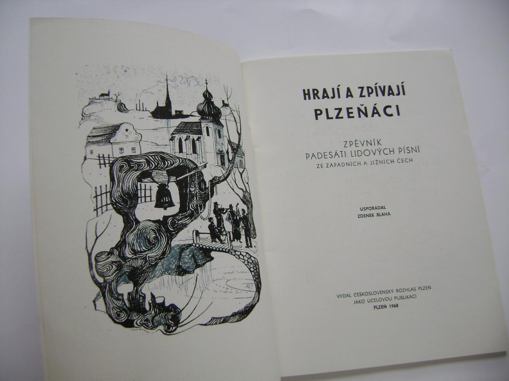 Z. Bláha: Hrají a zpívají Plzeňáci (zpěvník 1968) (A)