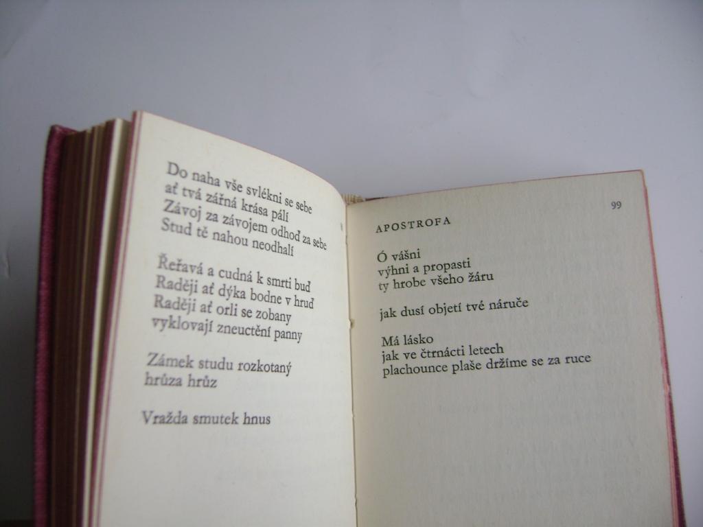 Vilém Závada: Hoře lásky (kolibřík, 1971) (A)