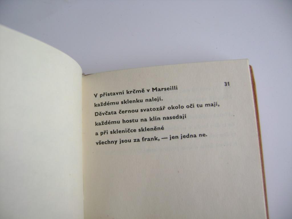 Jiří Wolker: Balada o námořníku (kolibřík, 1964) (A)
