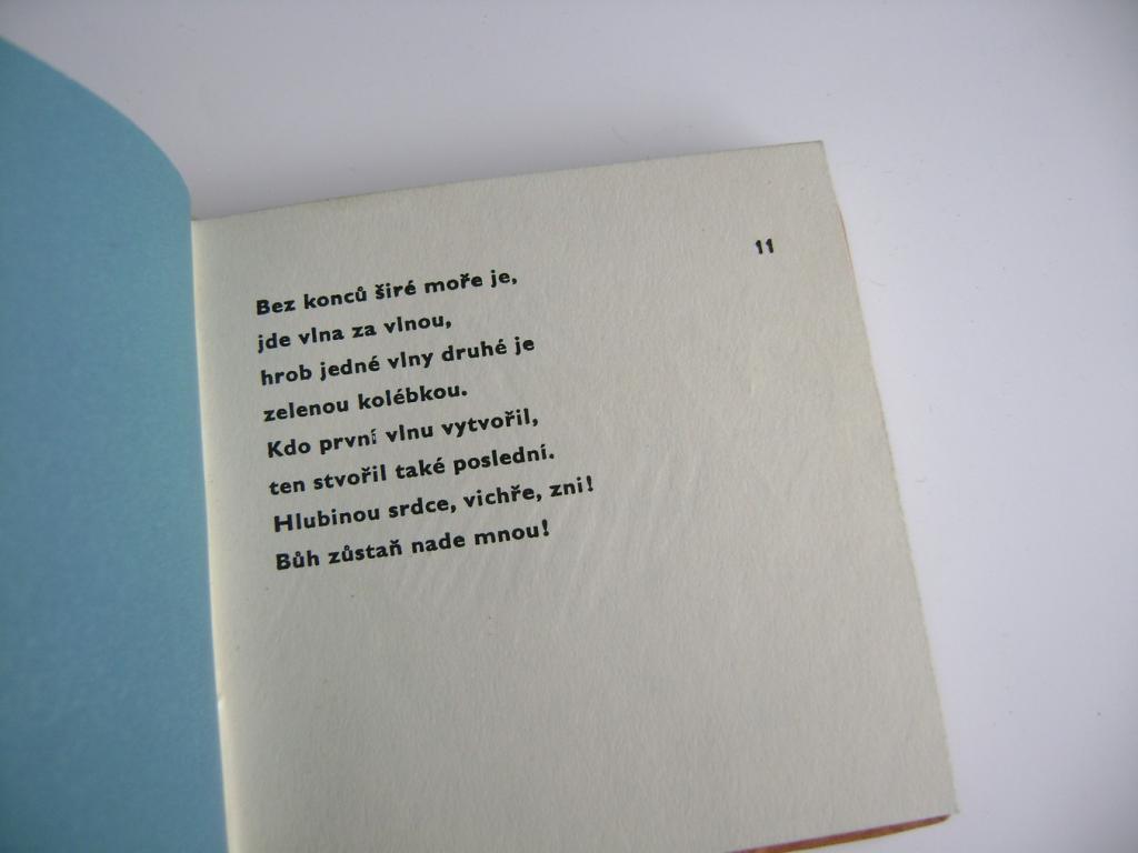 Jiří Wolker: Balada o námořníku (kolibřík, 1964) (A)