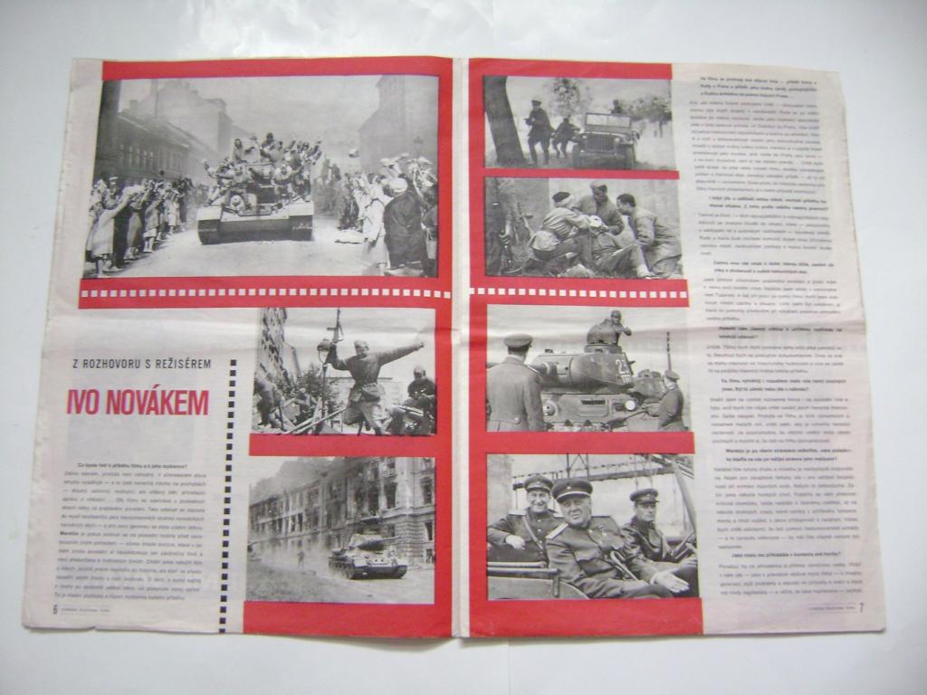 Časopis ÚPF filmy Maratón Jarní vody Rozmarné léto (1968) (A)