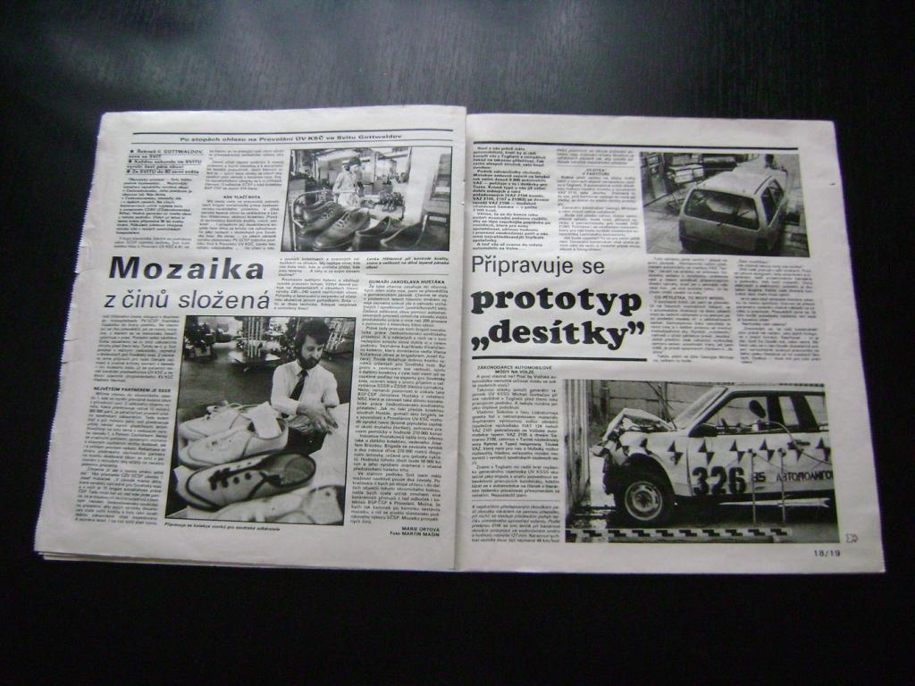 Svět socialismu 19 / 1989 Lada Samara (A)