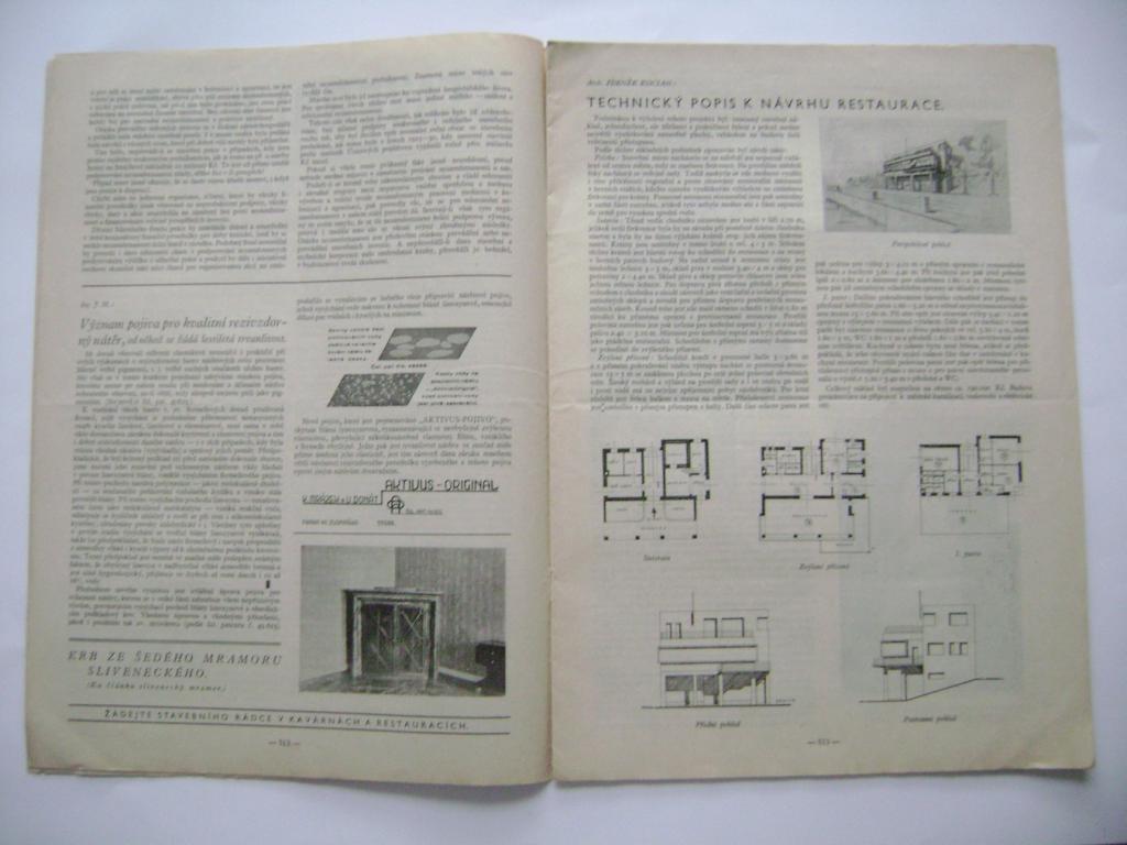 Stavební rádce č. 364 z r. 1935 architektura (A)